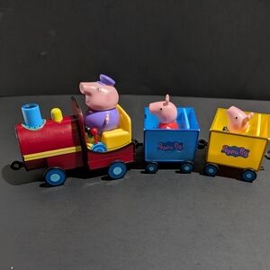 Peppa Pig On Grandpa Pig's Train Playset Sounds & Music Peppa George Grandpa